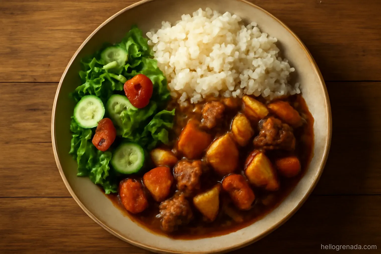 A plate of Grenadian food, explained piece by piece