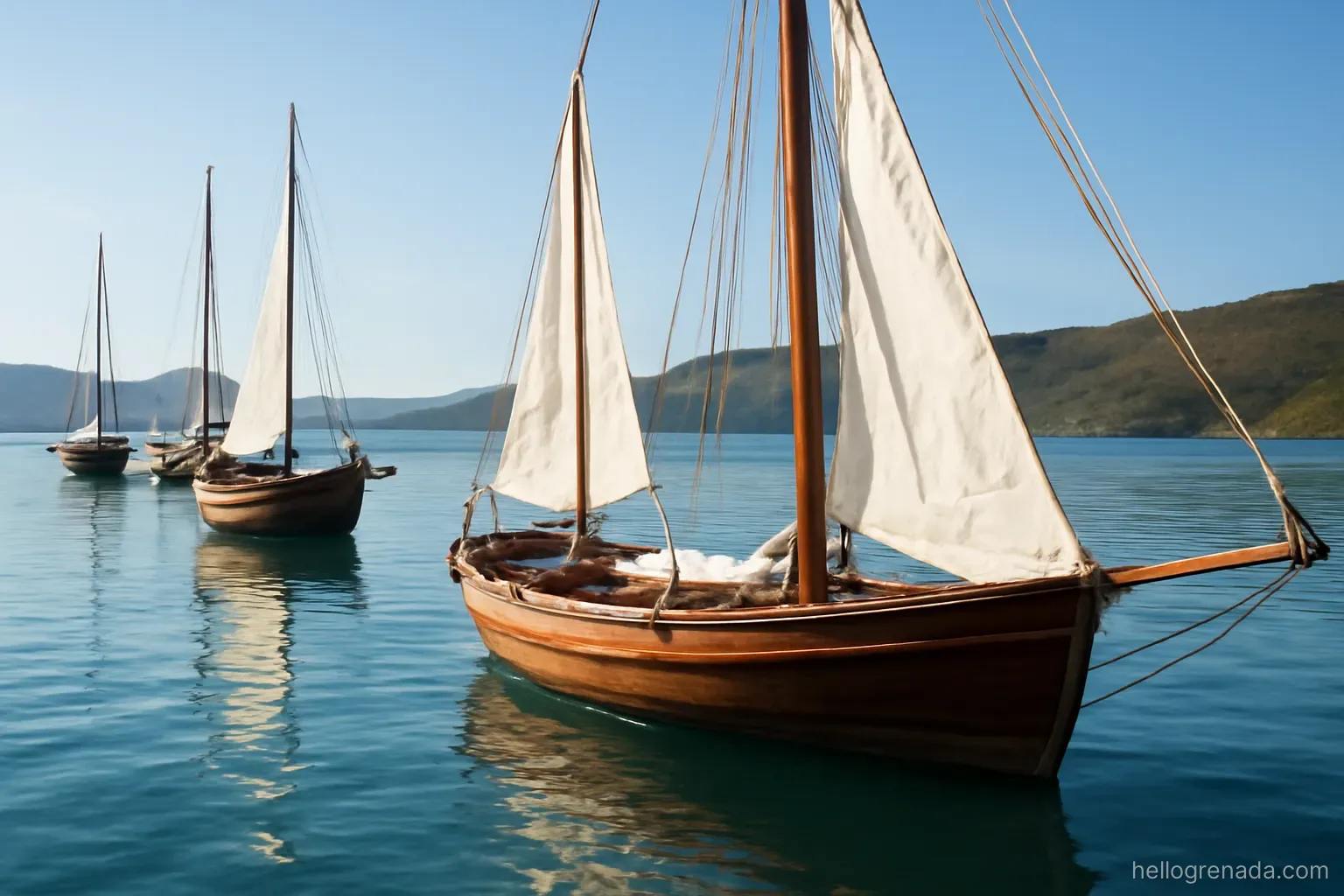 The sailing and fishing calendar: regattas, boat races and workboats